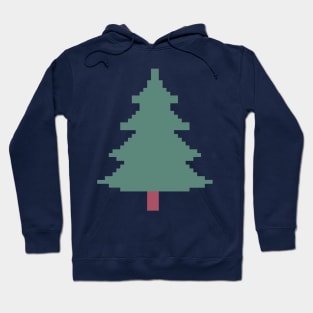 Christmas Tree Pixel Art Hoodie